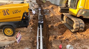 order a sewer pegout